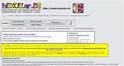 Desktop Screenshot of hexceler.de